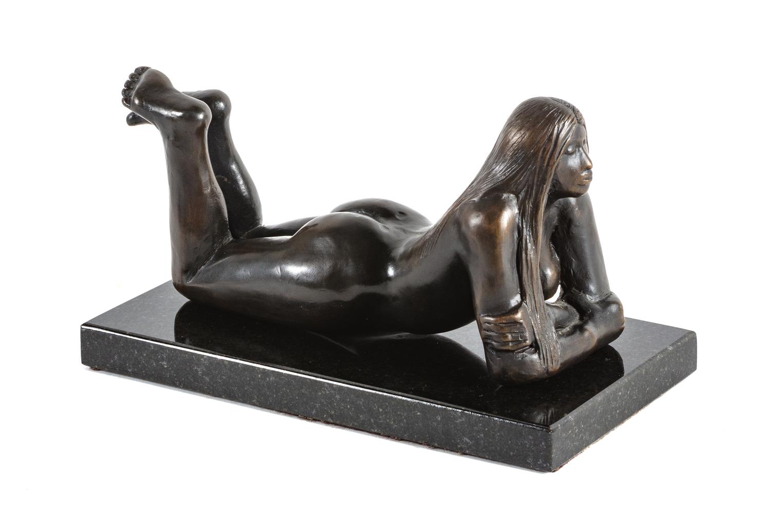 Allan Houser 9 x 2 1/2 x 5 inches — (Chiricahua Apache, 1914-1994)
