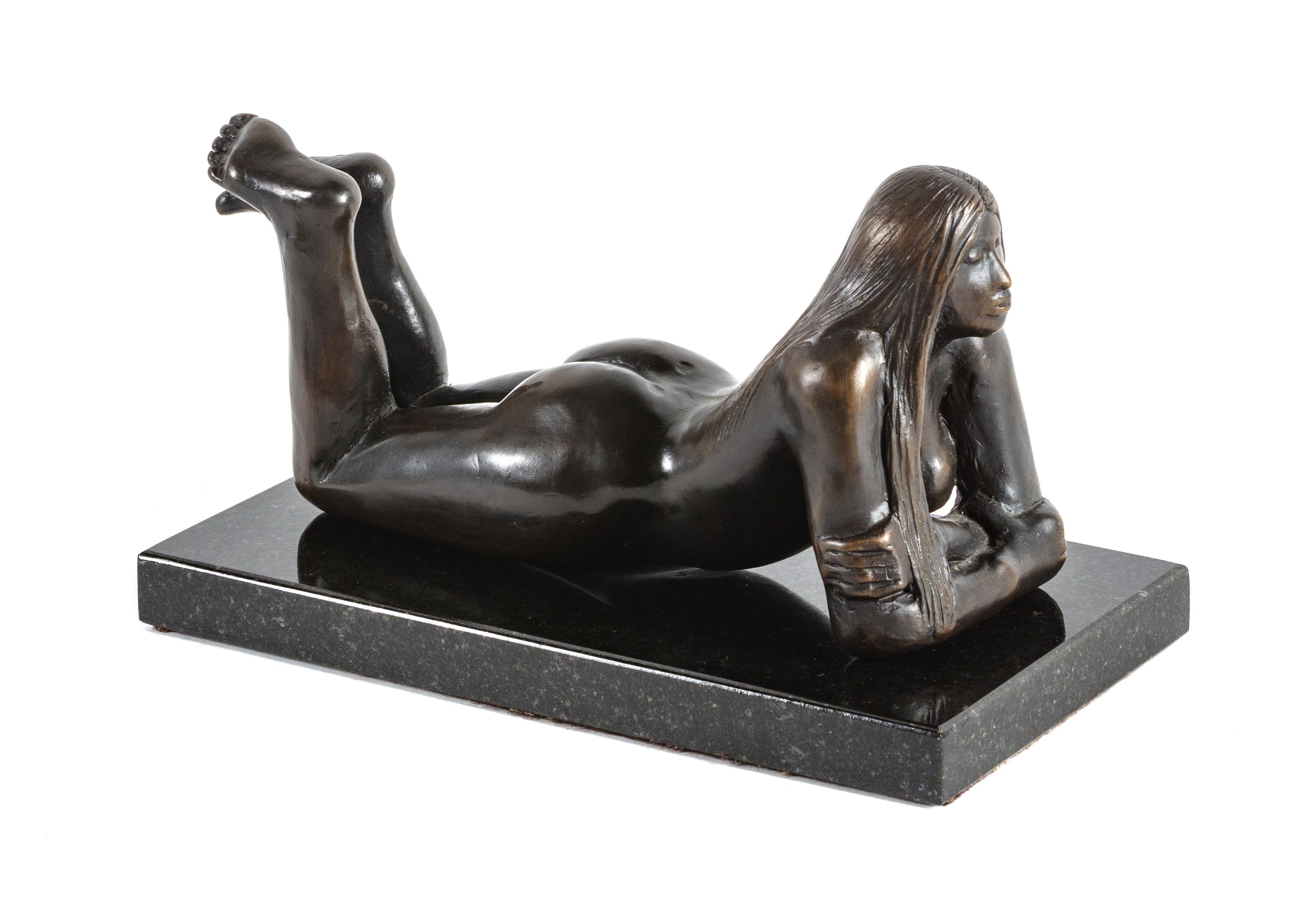 Allan Houser 9 x 2 1/2 x 5 inches — (Chiricahua Apache, 1914-1994)