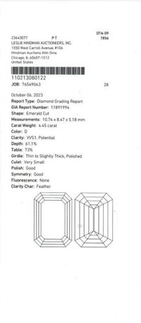 Exceptional Diamond and Platinum Ring