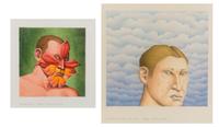 Calanthe, 1980 and Weeping for the Sky, 1980 (a pair of works)