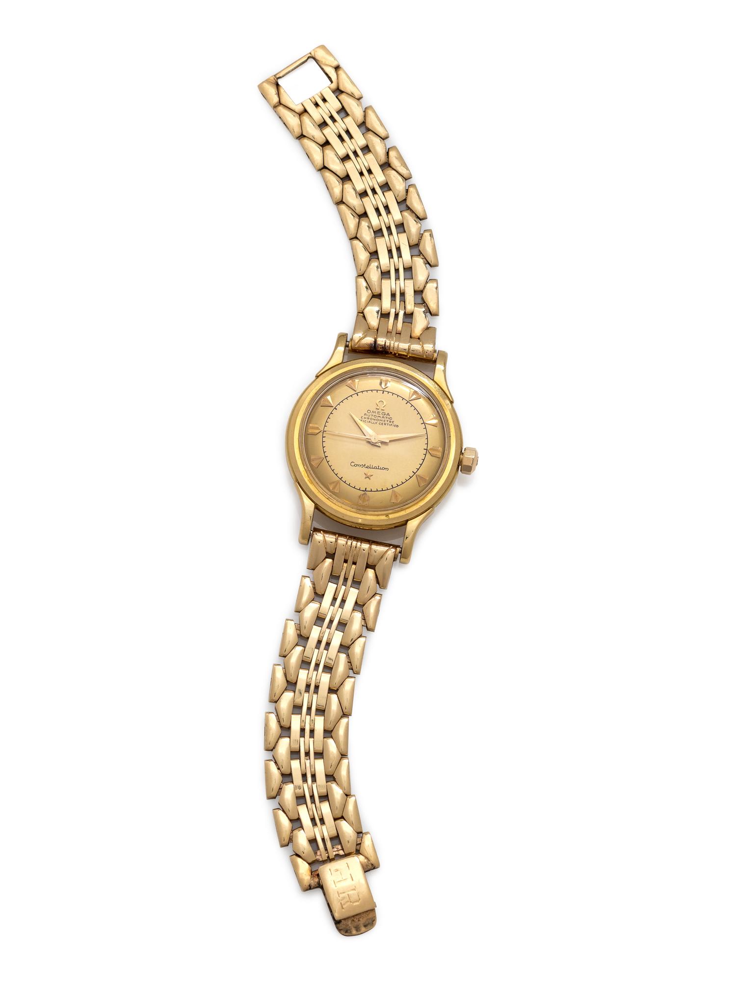 Omega, 18K Yellow Gold Ref. 2782/2799SC 'Constellation' Wristwatch