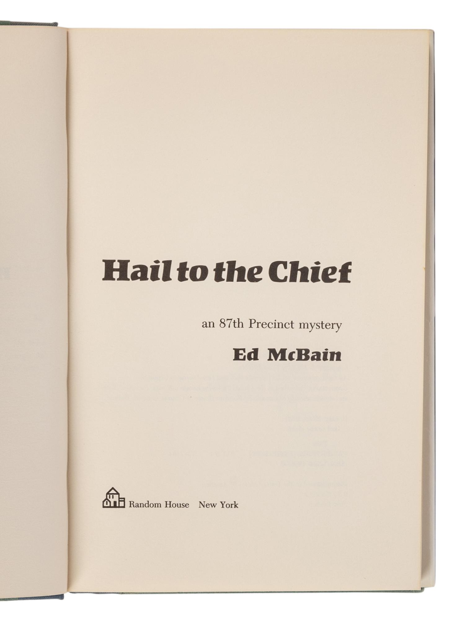 HUNTER, Evan (“Ed McBain”) (1926-2005). A group of 23 works by Hunter from the 87th Precinct Novels series, MOST FIRST EDITIONS, MANY SIGNED, comprising: