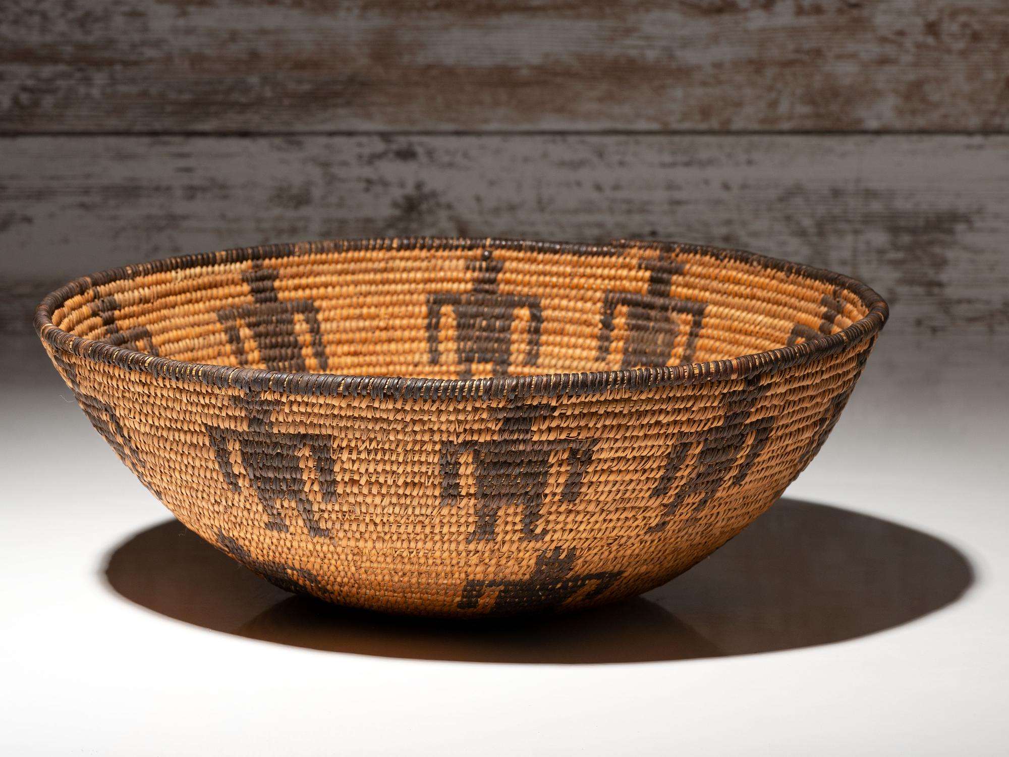 Akimel O'odham Figural Basket