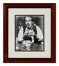 A Group of 20 Celebrity and Sports Personality Photographs Formerly Displayed at Mike Ditka’s Restaurant