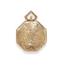 YELLOW GOLD LOCKET