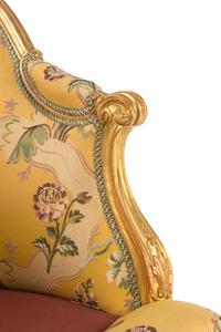 A George III Giltwood Bergère