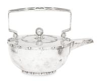 Arts and Crafts Silver Four-Piece Tea and Coffee Service