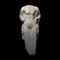 A Roman Marble Herm of Hermaphroditus