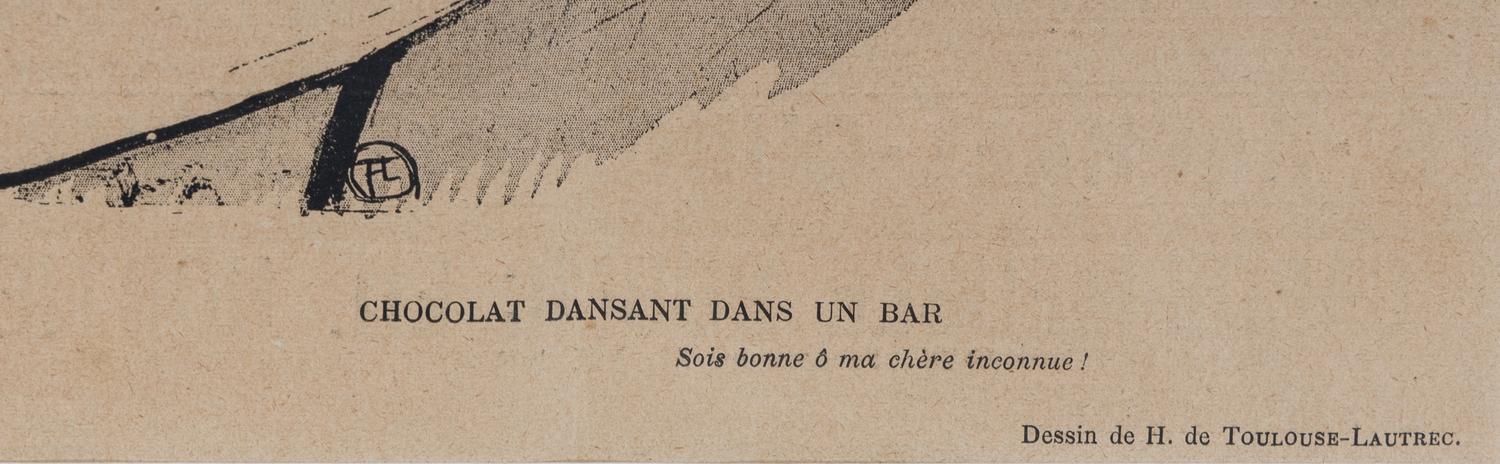A Group of Three Prints from Le Rire ( Baron Dans Le Charbonniers , Entree de Cha-U-Kao , and Chocolat Dansant Dans Un Bar )