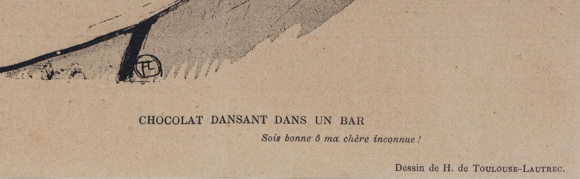 A Group of Three Prints from Le Rire ( Baron Dans Le Charbonniers , Entree de Cha-U-Kao , and Chocolat Dansant Dans Un Bar )