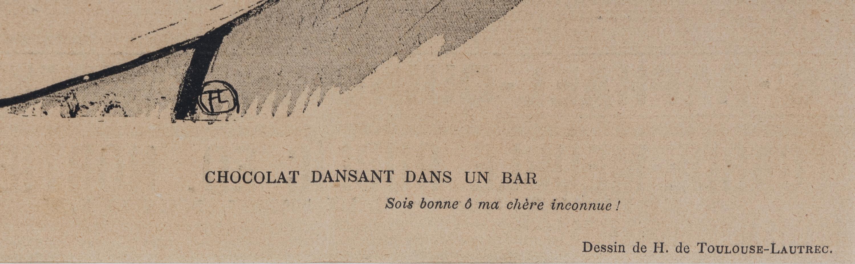 A Group of Three Prints from Le Rire ( Baron Dans Le Charbonniers , Entree de Cha-U-Kao , and Chocolat Dansant Dans Un Bar )