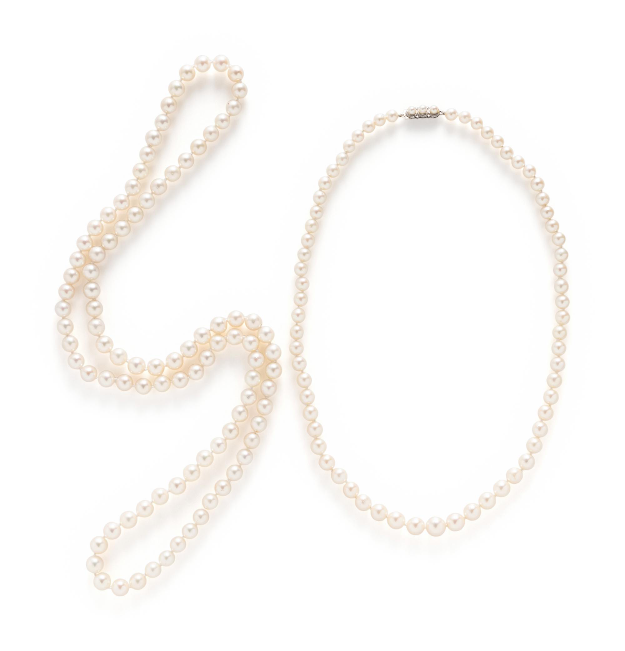 COLLECTION OF CULTURED PEARL NECKLACES