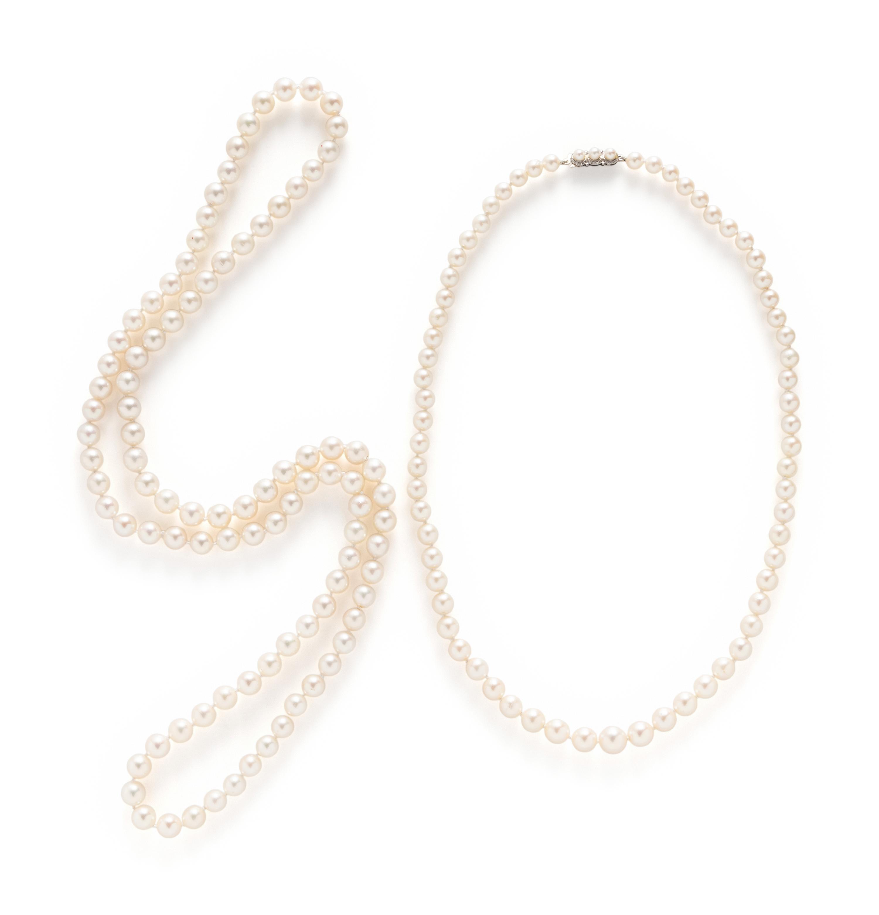 COLLECTION OF CULTURED PEARL NECKLACES