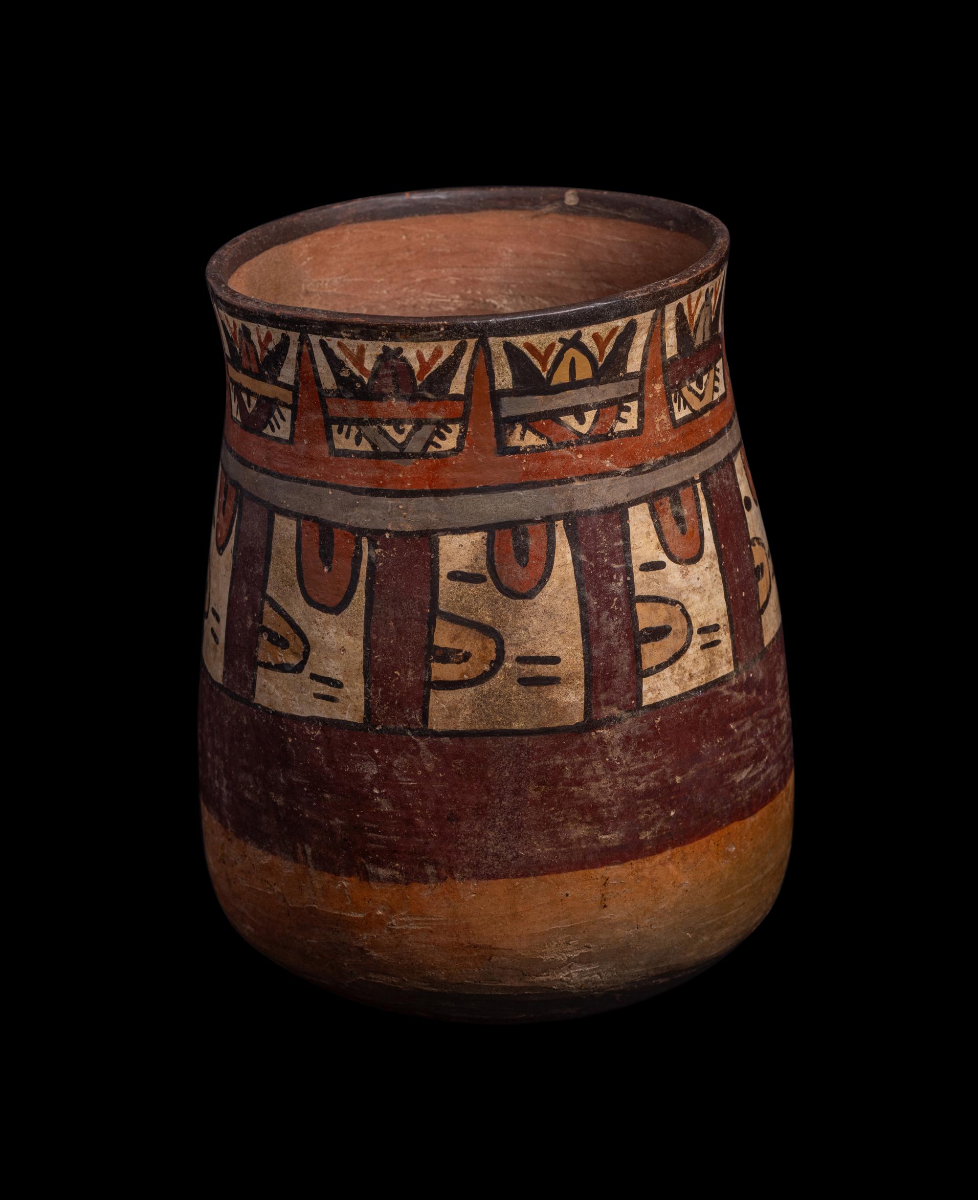 A Group of Nine Peruvian Vessels