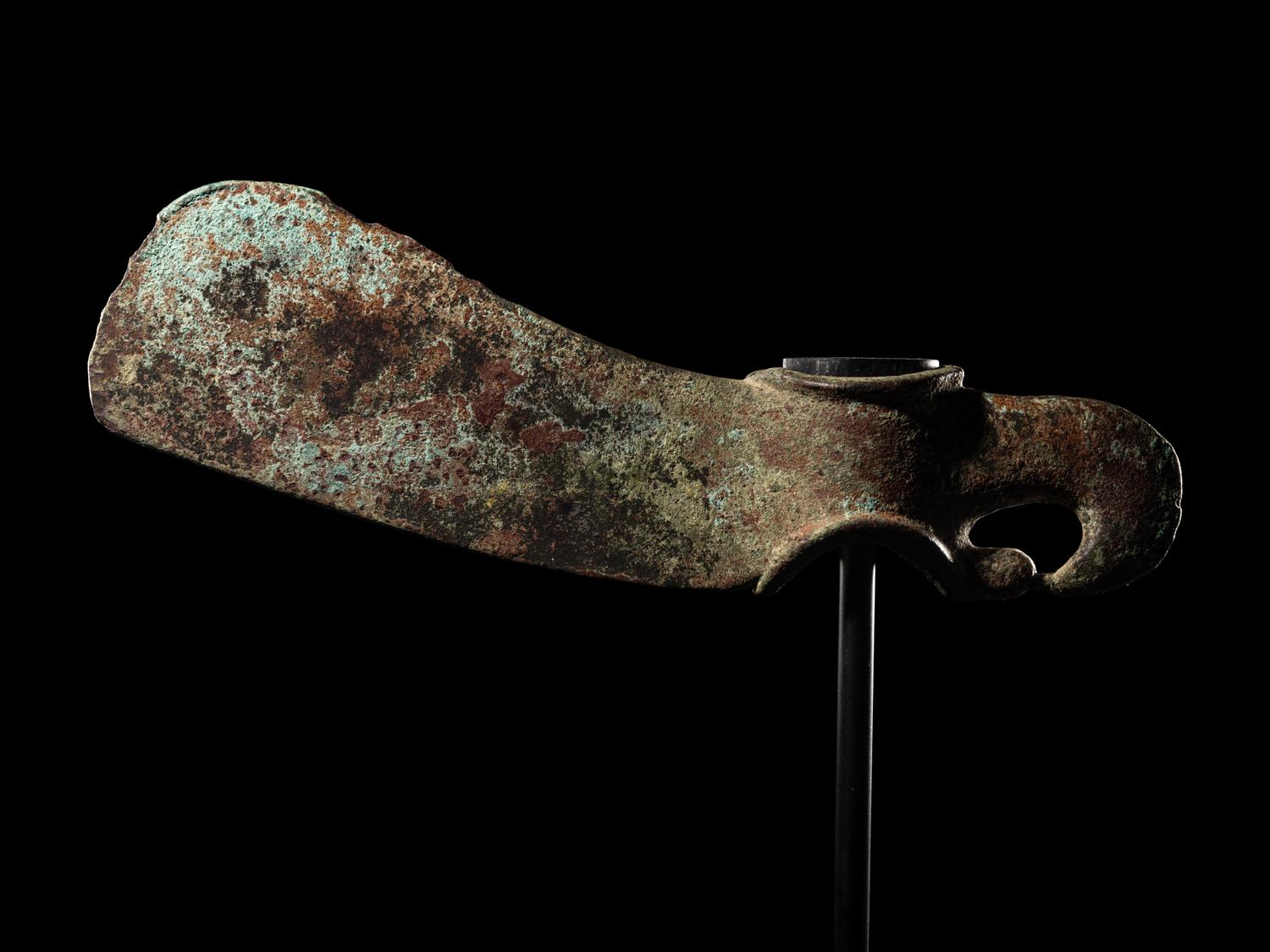 A Luristan Bronze Axehead