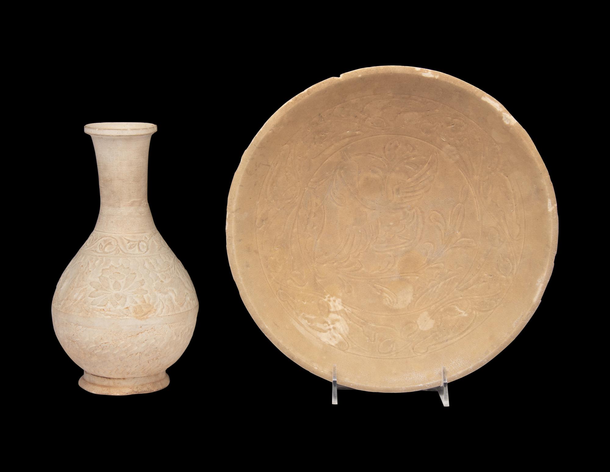 Two Chinese Monochrome Pottery Articles