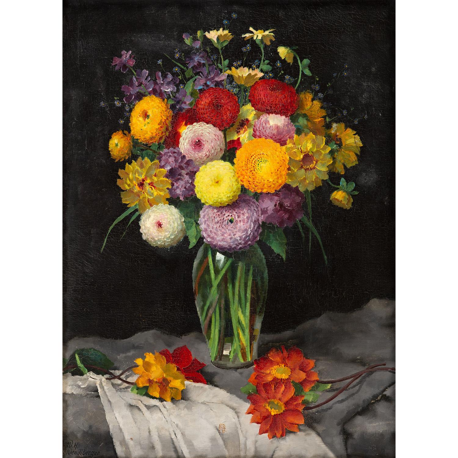 A Still Life with Bouquet