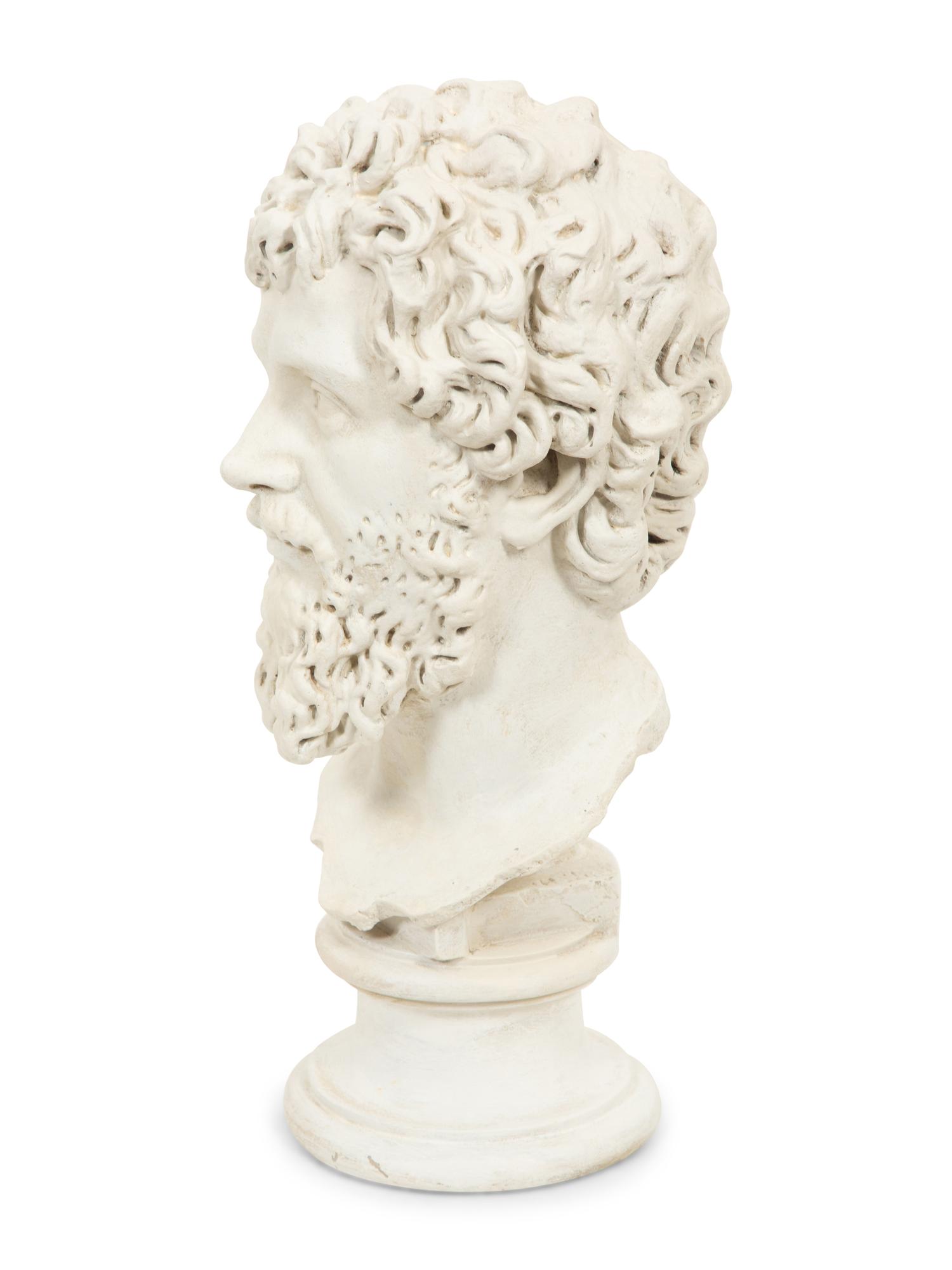 A Composition Bust of Antoninus Pius