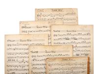 [WORLD WAR II] -- [MILLER, Glenn (1904-1944)]. World War II-era archive of manuscript scores and ephemera related to the Glenn Miller Army Air Force Band and associated musicians and orchestras.