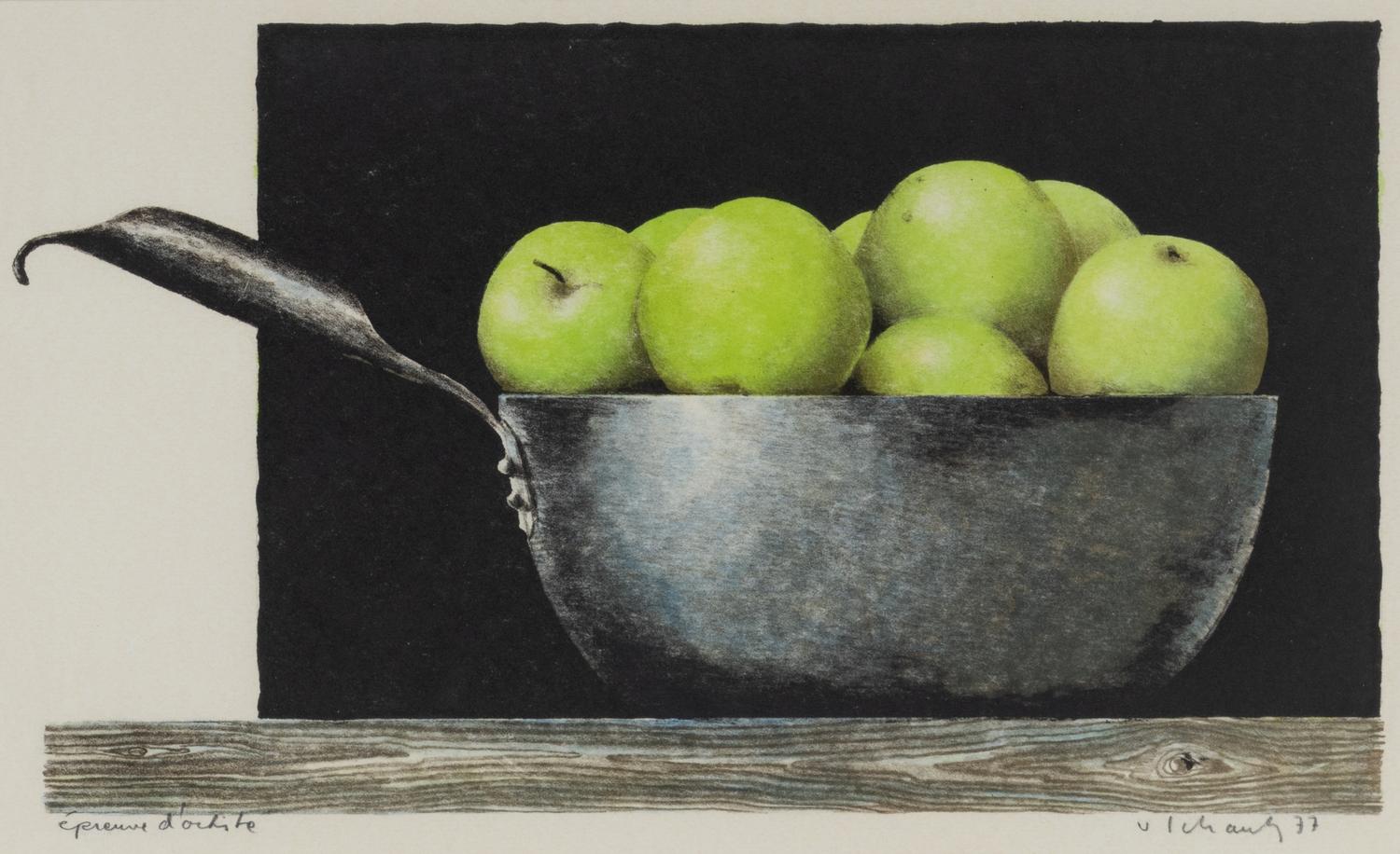 Eight Still Life Prints of Fruits and Bowls