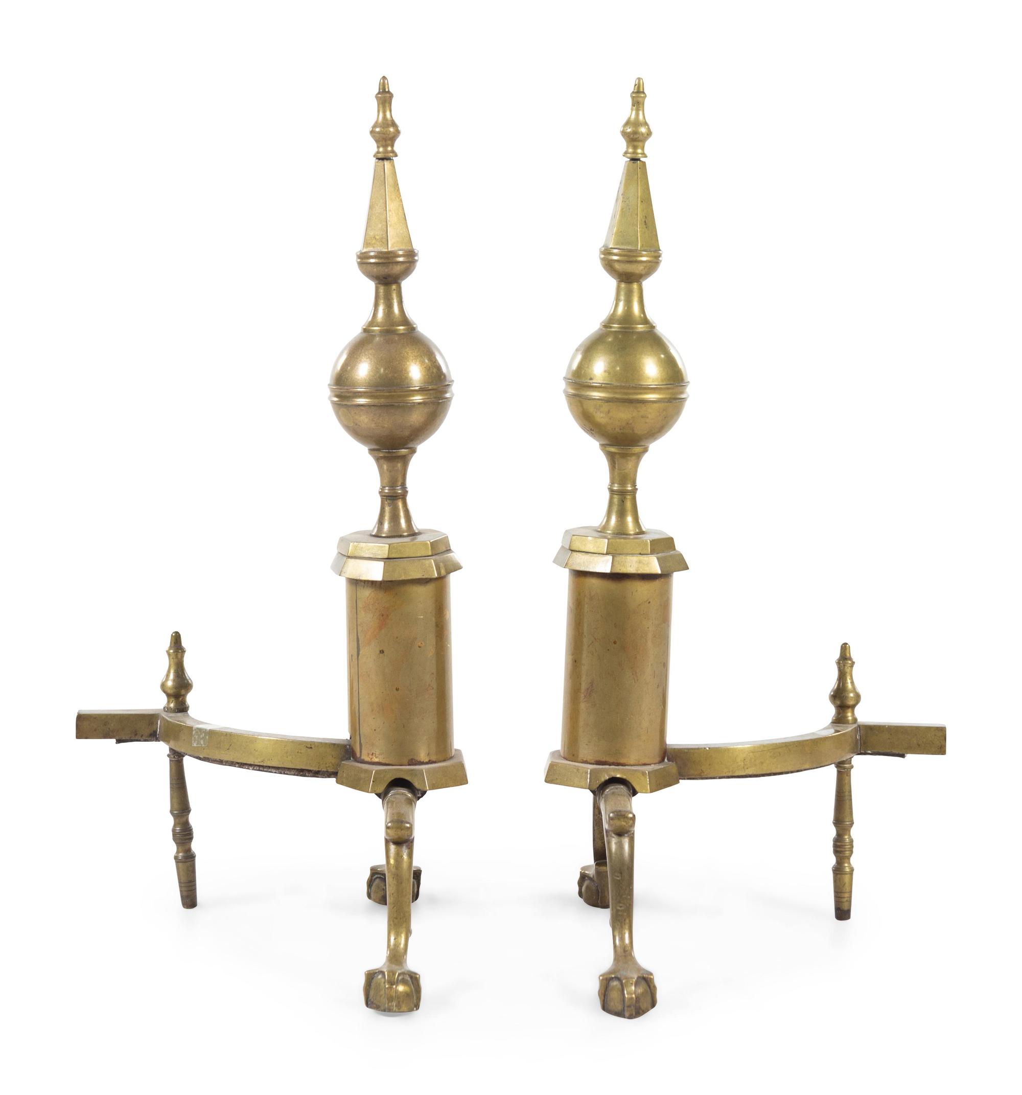 A Pair of Andirons