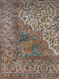 A Hereke Silk Rug