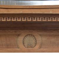 A Full Mantel with Mirror 71" W x 12" D x 84" H — United States, Circa 1890
