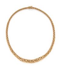 TIFFANY & CO., YELLOW GOLD NECKLACE