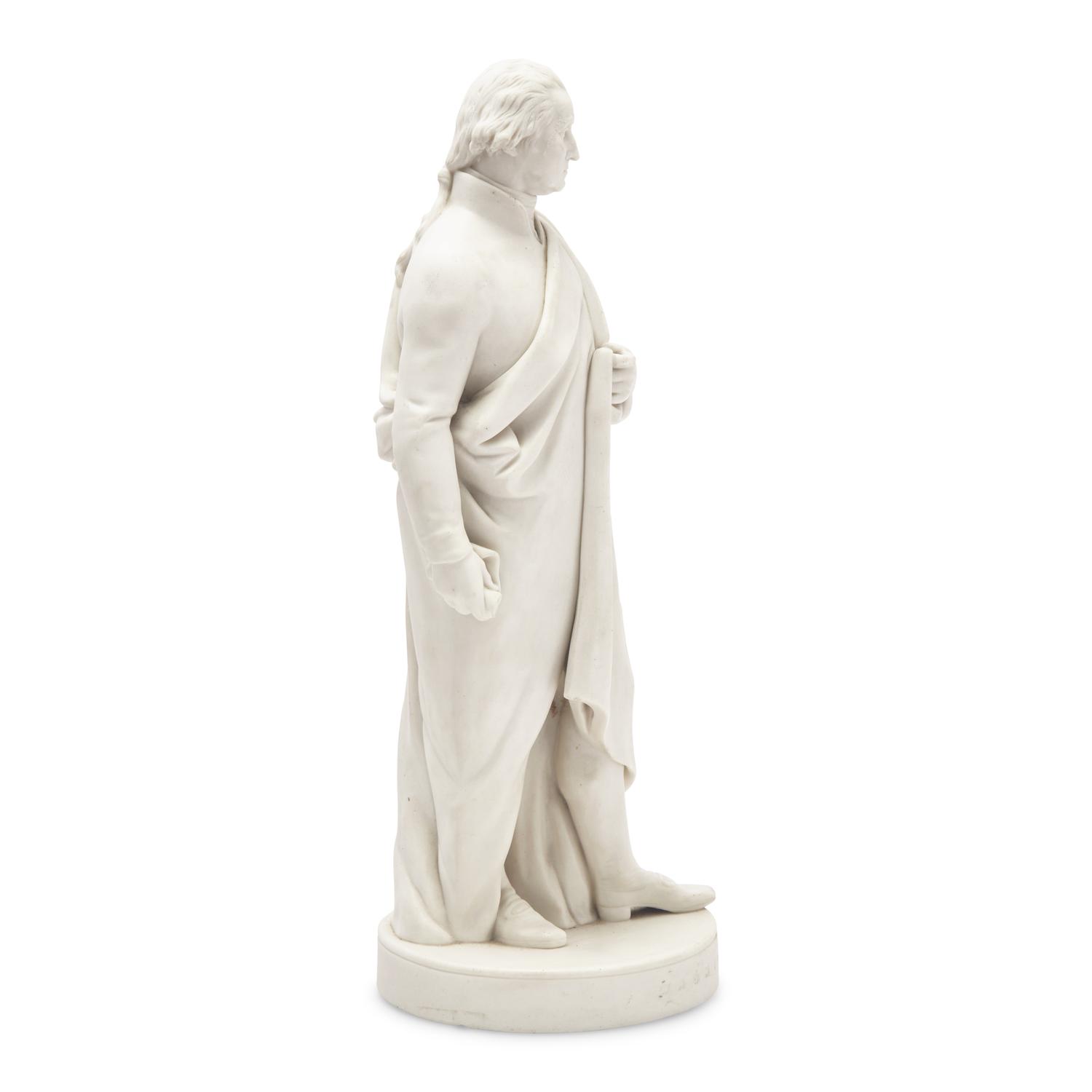A Parianware Figure of George Washington