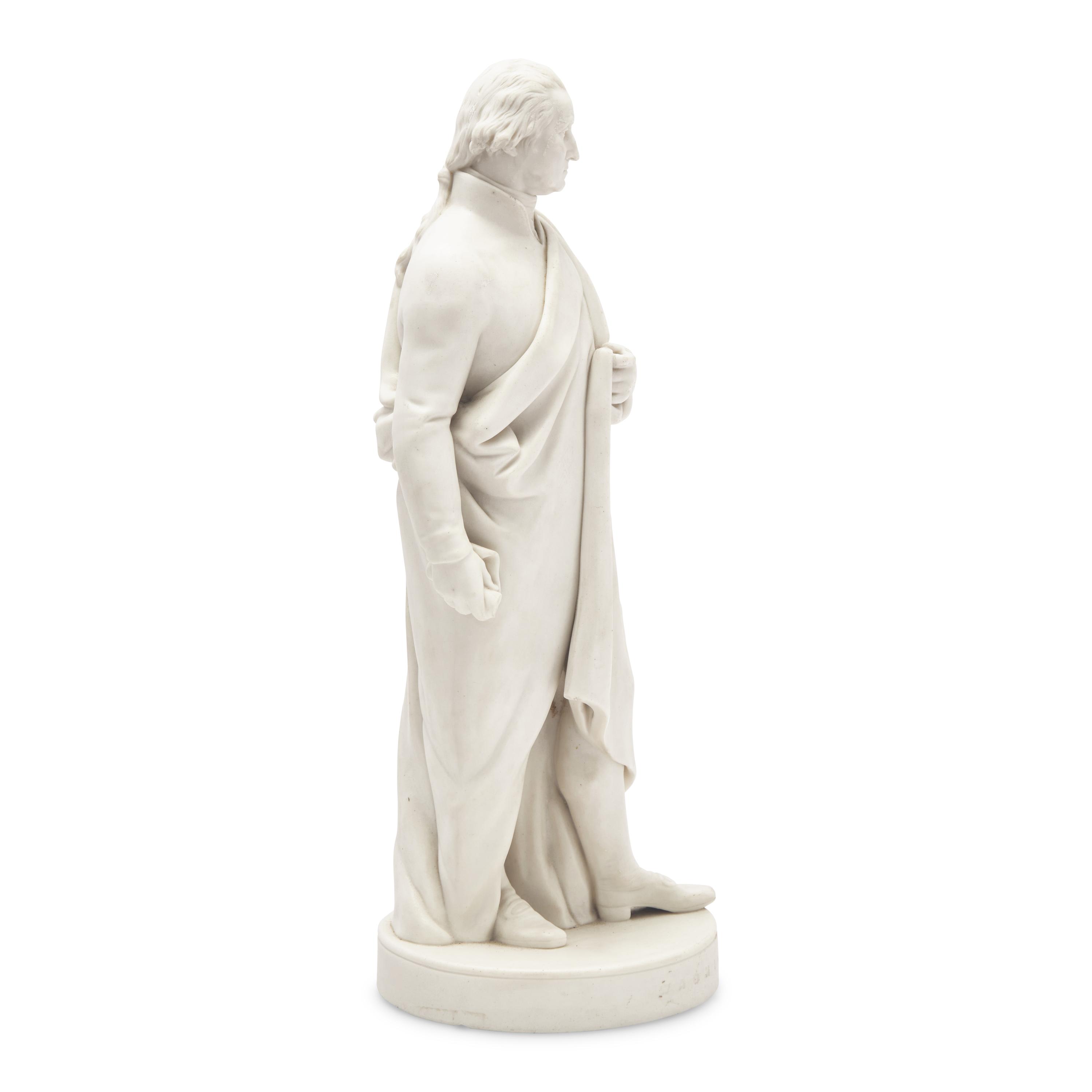 A Parianware Figure of George Washington