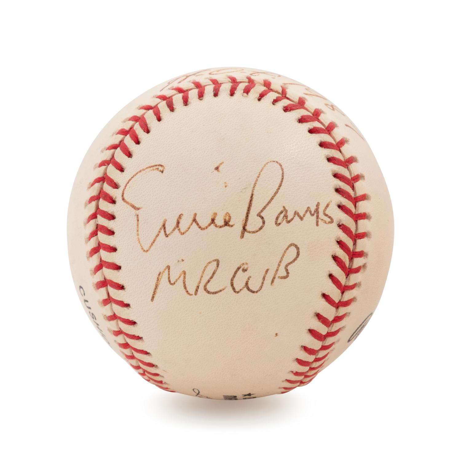 A Group of Four Chicago Cubs Signed Baseballs Including Ernie Banks, Fergie Jenkins, Sammy Sosa and Billy Williams