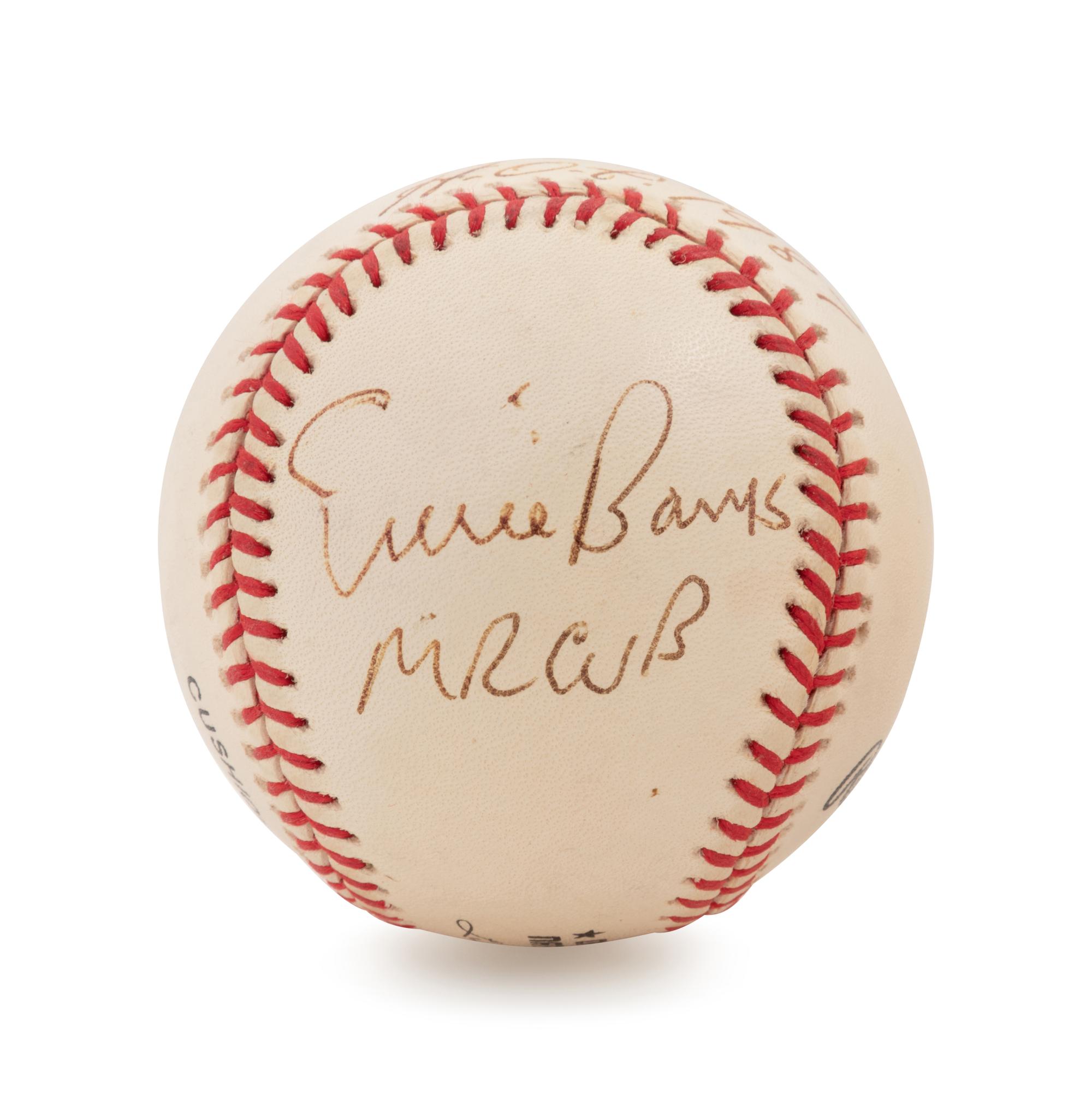 A Group of Four Chicago Cubs Signed Baseballs Including Ernie Banks, Fergie Jenkins, Sammy Sosa and Billy Williams