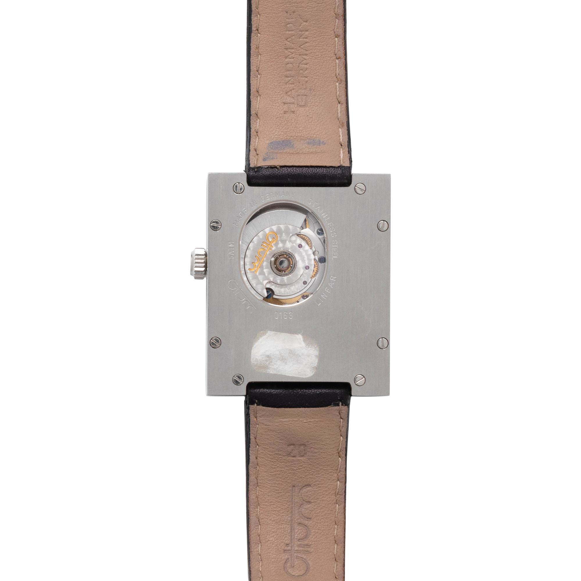 OTIUM, STAINLESS STEEL 'OTIUM' WRISTWATCH