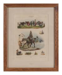 Seventeen French Lithographs