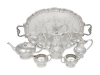 A Canadian Silver Six-Piece Tea and Coffee Service