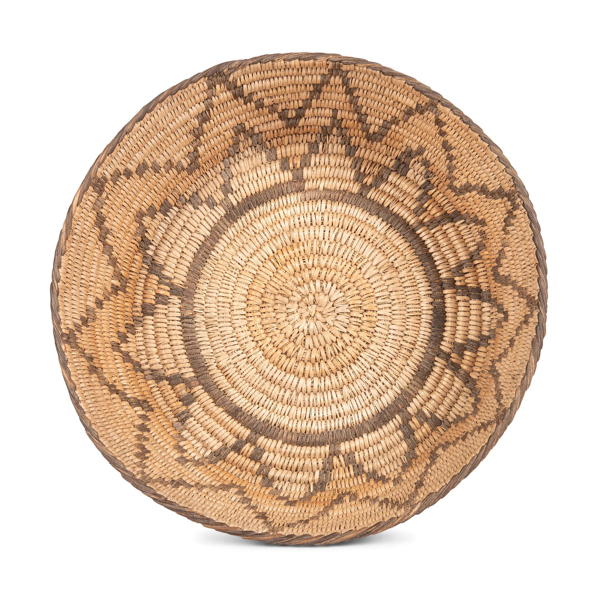Akimel O'odham Polychrome Basket
