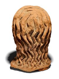 An Etruscan-Style Terracotta Head