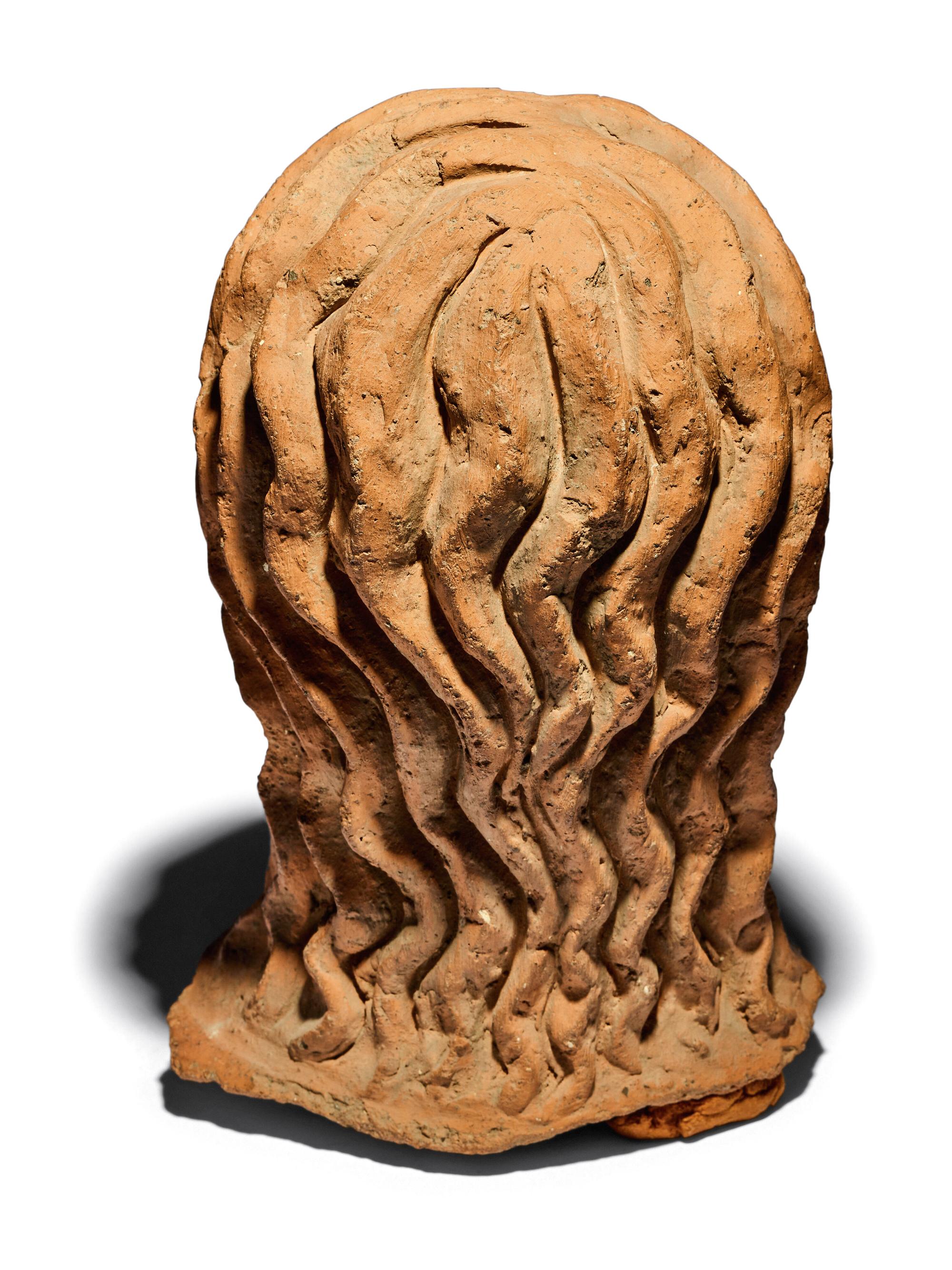An Etruscan-Style Terracotta Head
