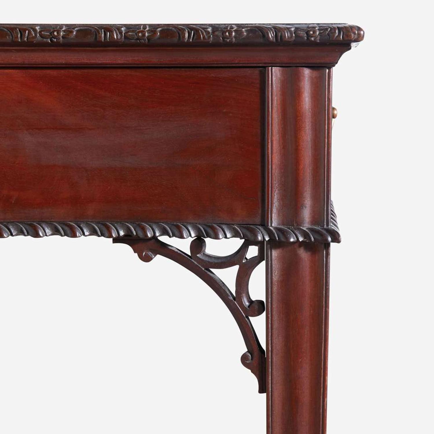 The Pemberton-Morris-Lloyd Chippendale carved and figured mahogany sideboard table Attributed by tradition to Thomas Affleck (1745-1795), Philadelphia, PA, circa 1775