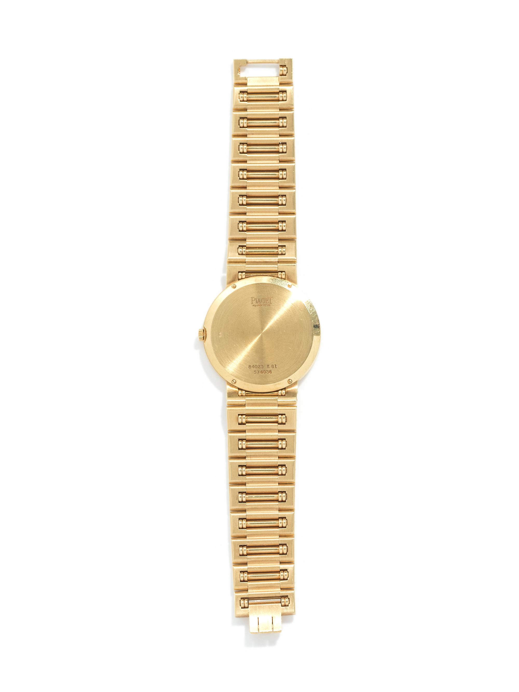 PIAGET, 18K YELLOW GOLD REF. 84023 K81 'DANCER' WRISTWATCH