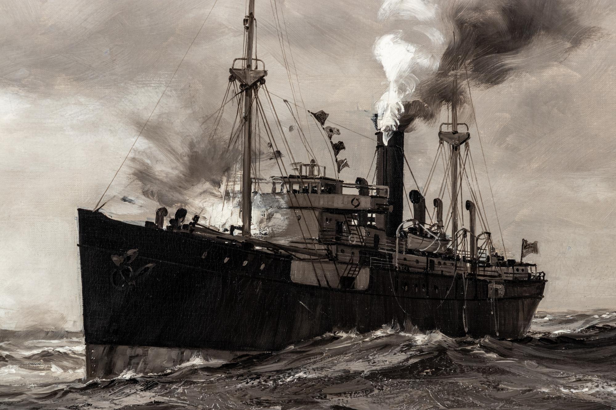 Victory Ship Attacked by German U-Boat