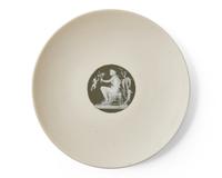 A Minton Pâte-sur-Pâte Biscuit Glazed Dish