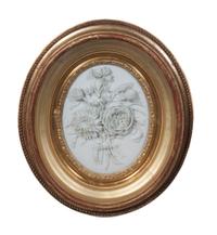 Two Sevres Bisque Porcelain Plaques Height overall 9 3/4 x width 8 3/4 inches.