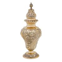 An Edwardian Silver-Gilt Sugar Caster