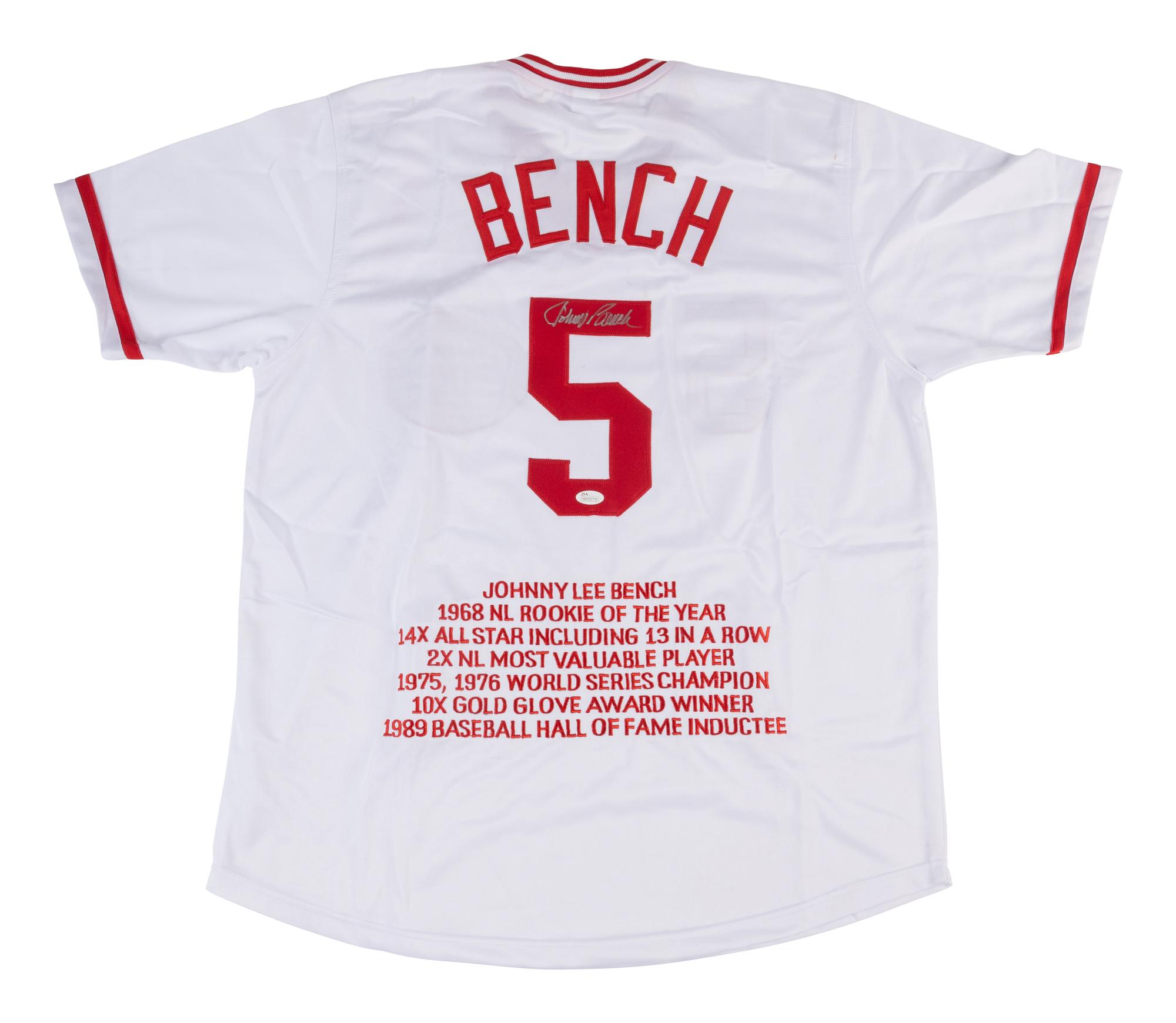 A Large Group of Cincinnati Reds Signed Autograph Items Including Johnny Bench,