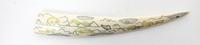 A Walrus Tusk Length 14 1/4 inches overall. — 20TH CENTURY