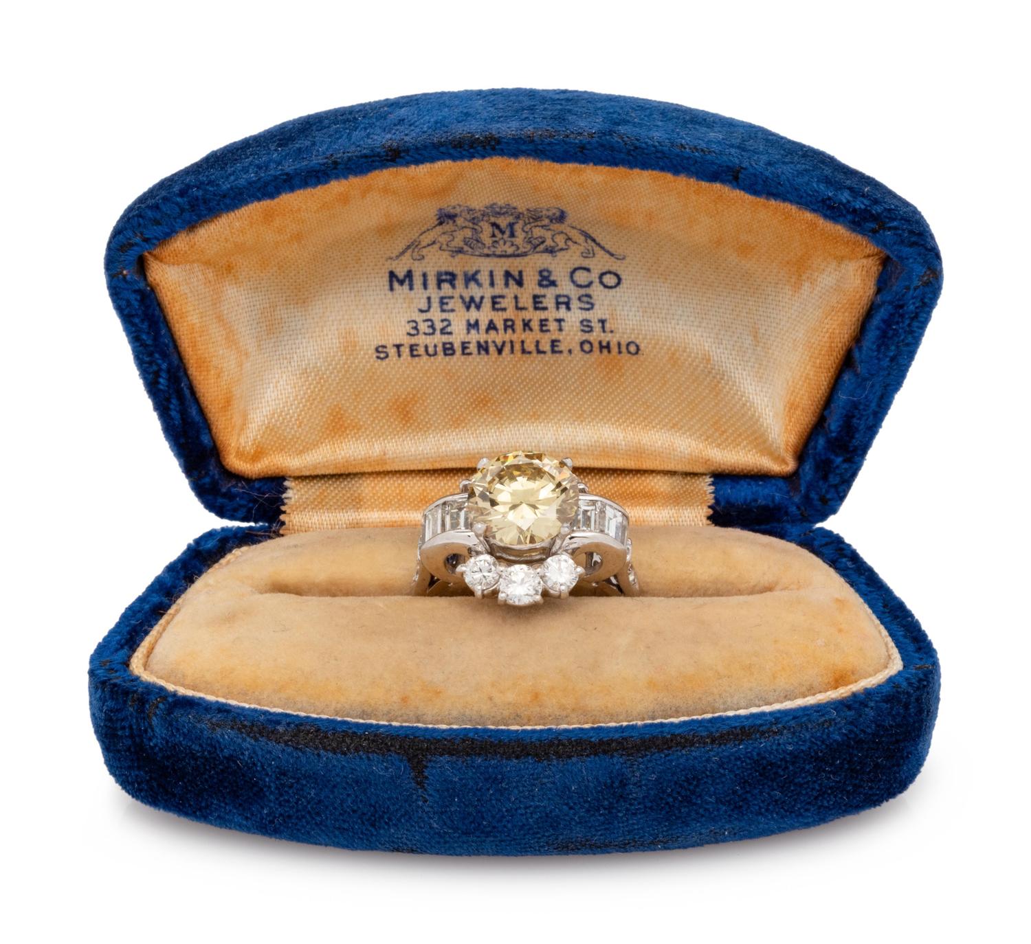 Fancy Colored Diamond Ring