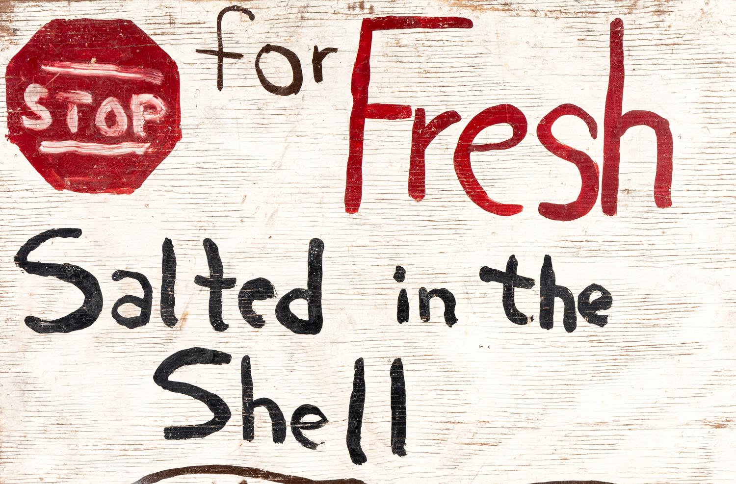 Stop for Fresh Salted in the Shell Peanuts and New Pretzel Rods