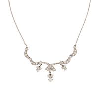 PLATINUM AND DIAMOND NECKLACE