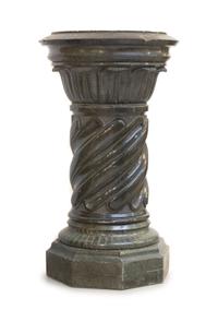 A Continental Marble Pedestal Height 41 inches.